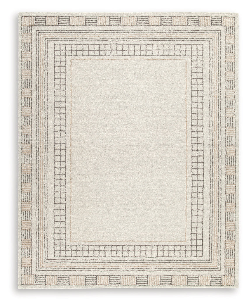 Idaman Taupe/Brown Large Rug- Viva Furn