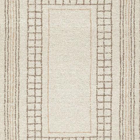 Idaman Taupe/Brown Medium Rug- Viva Furn
