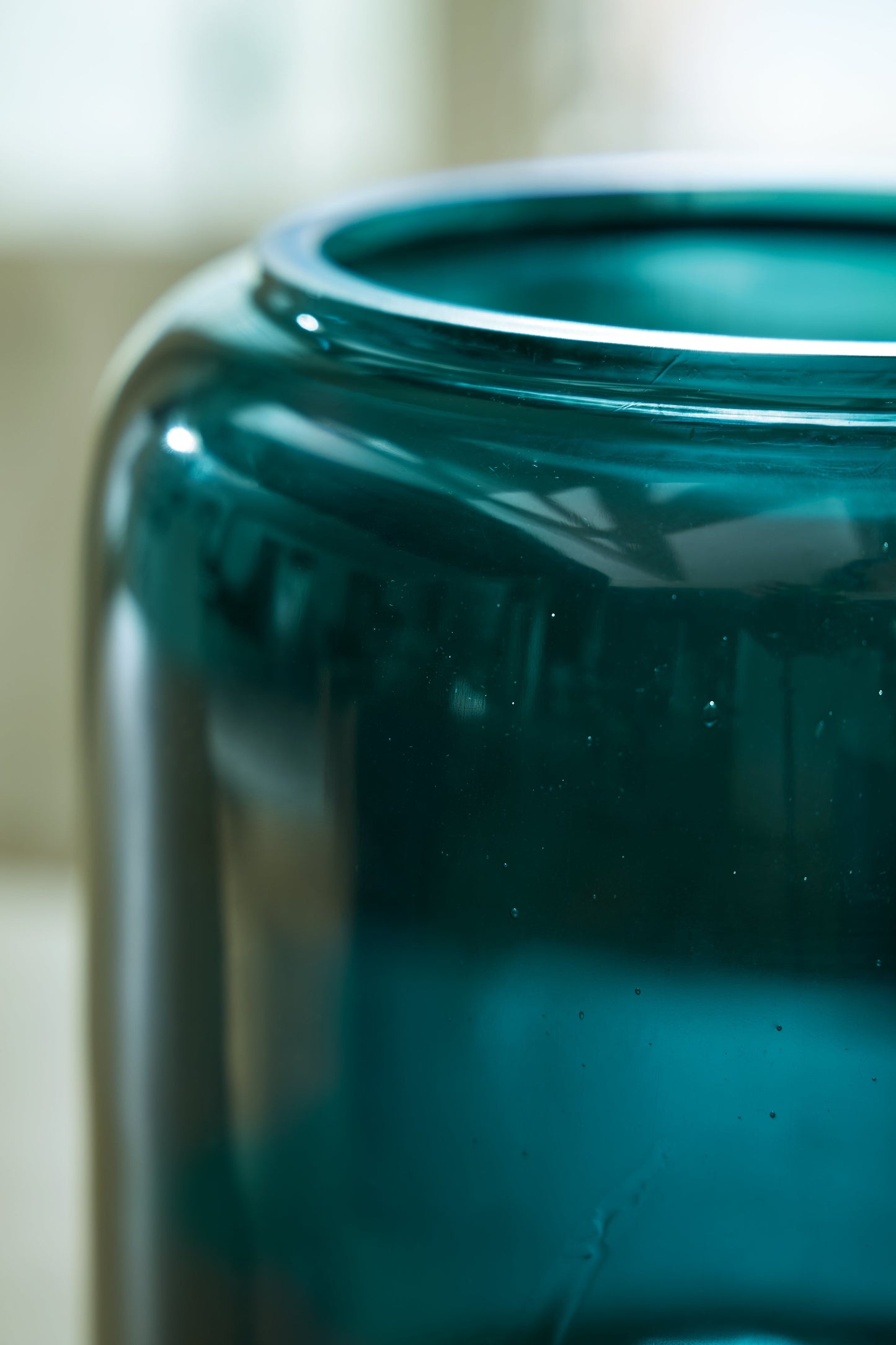 Inisland Teal Vase- Viva Furn