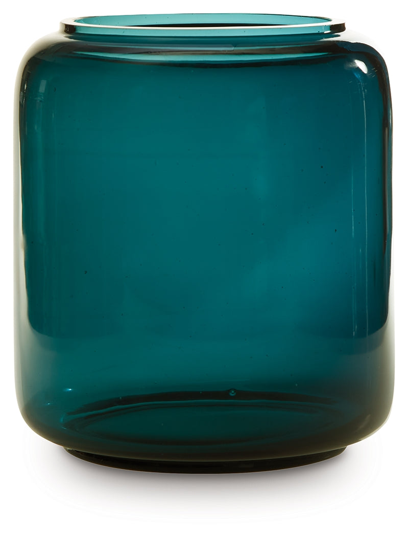 Inisland Teal Vase Set (Set of 2)- Viva Furn