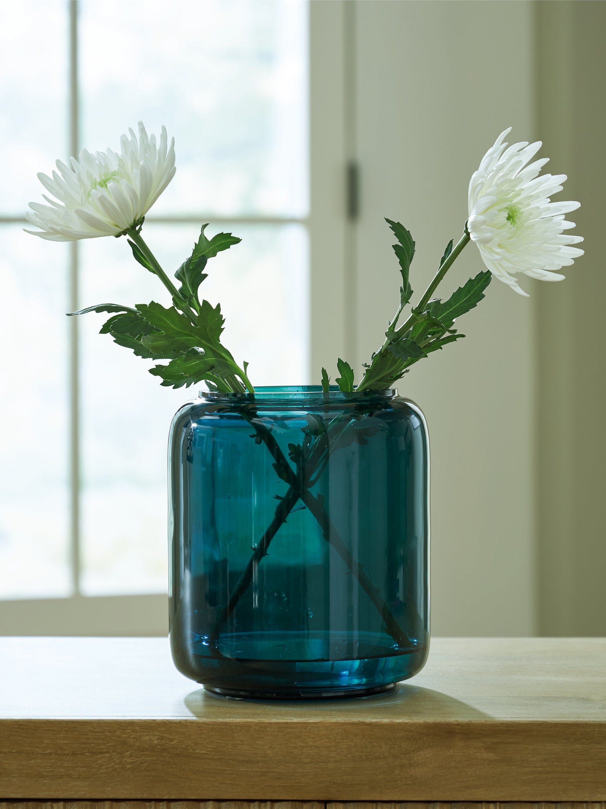 Inisland Teal Vase Set (Set of 2)- Viva Furn