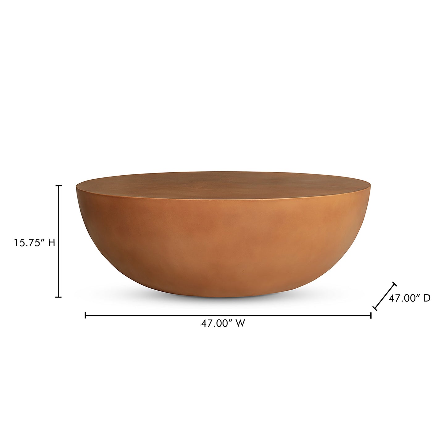 Insitu Terracotta Coffee Table - Ornate Home