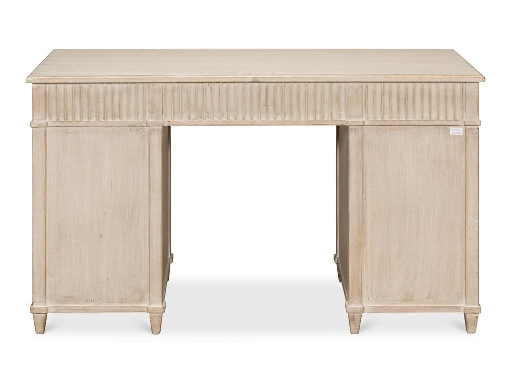 Inspire Grey Desk - Ornate Home