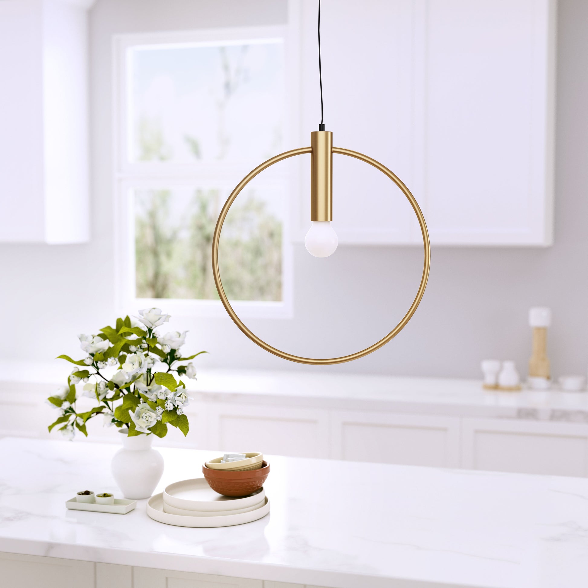 Irenza Brass Ceiling Lamp - Ornate Home