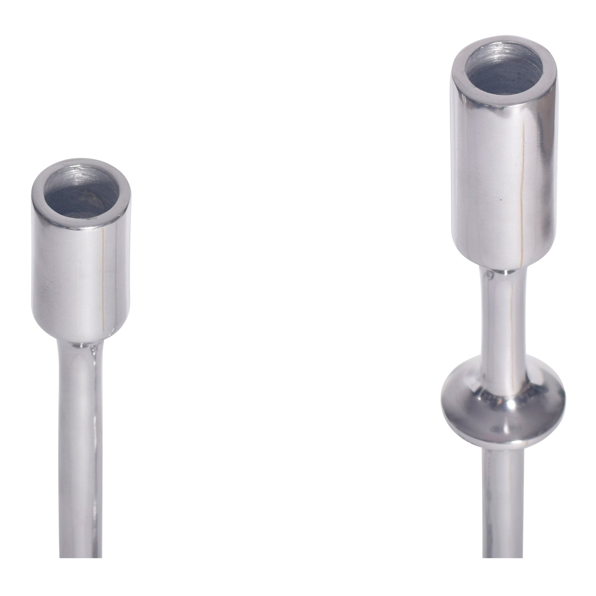 Irie Silver Candle Holders (Set of 2) - Ornate Home