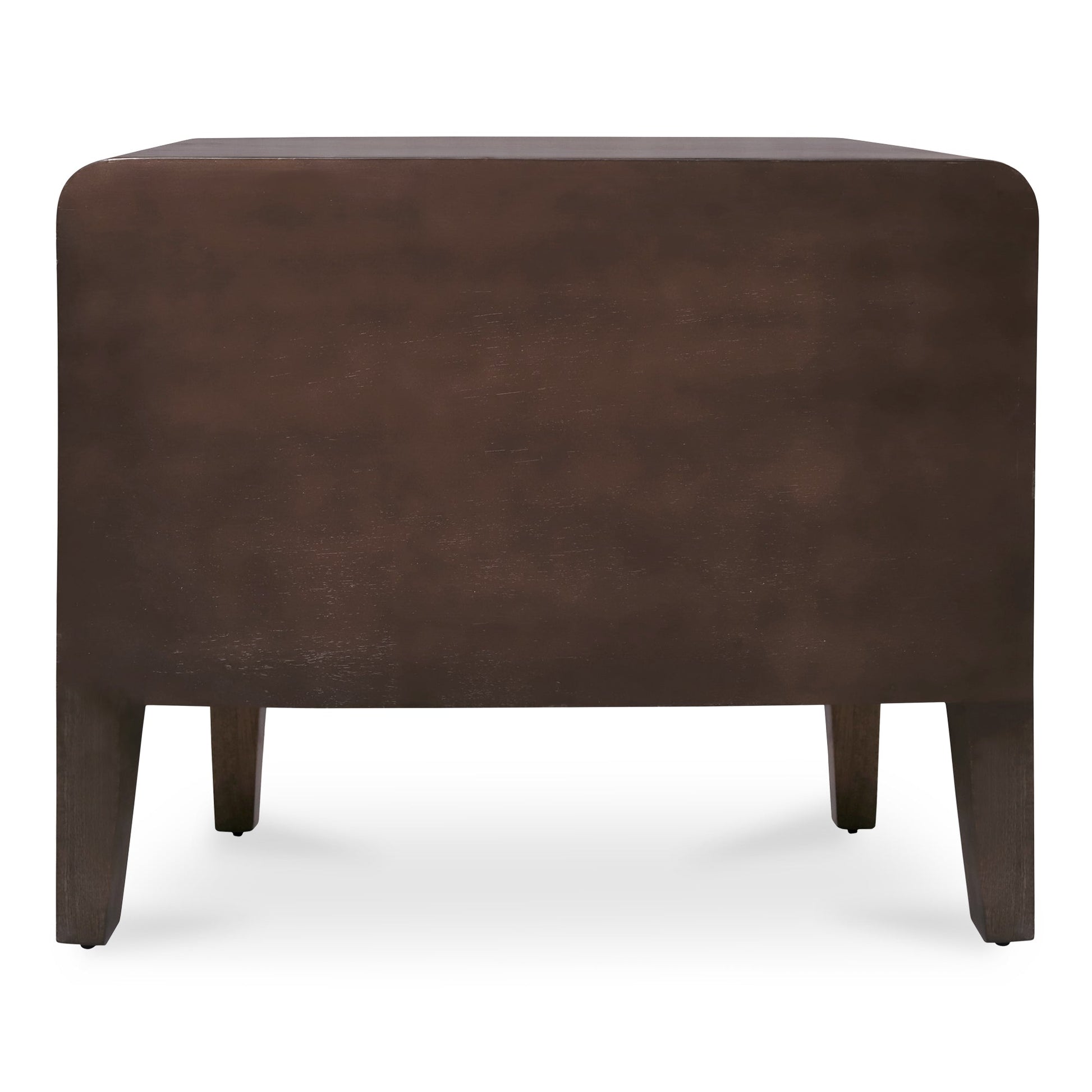 Iris Distressed Black Nightstand - Ornate Home