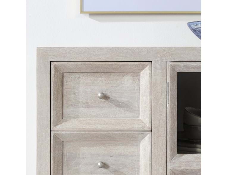 Isha Whitewash Cabinet - Ornate Home