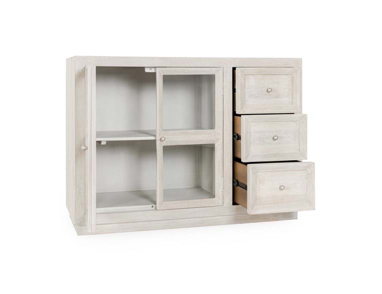 Isha Whitewash Cabinet - Ornate Home