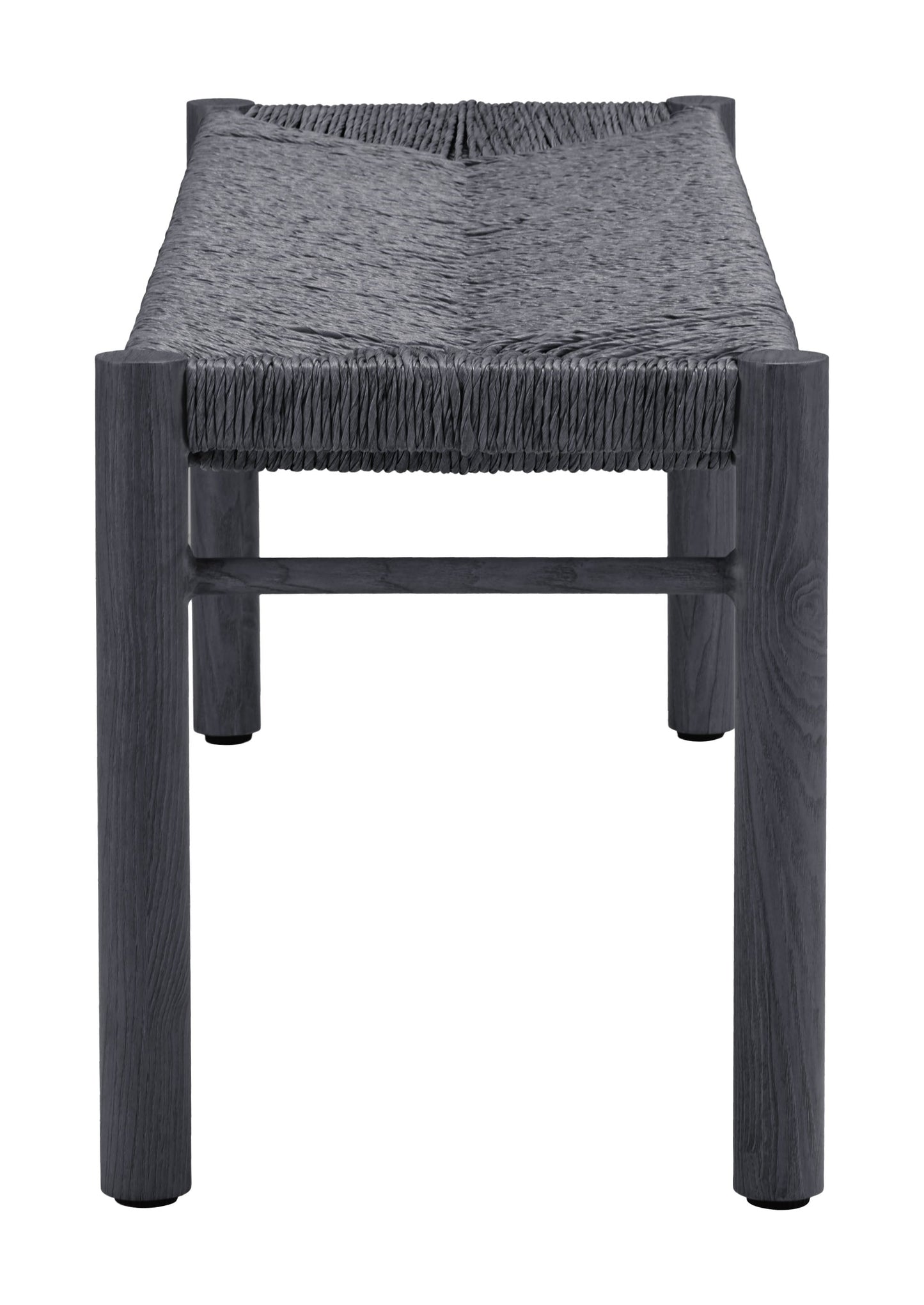 Iska Black Outdoor Bench - Ornate Home