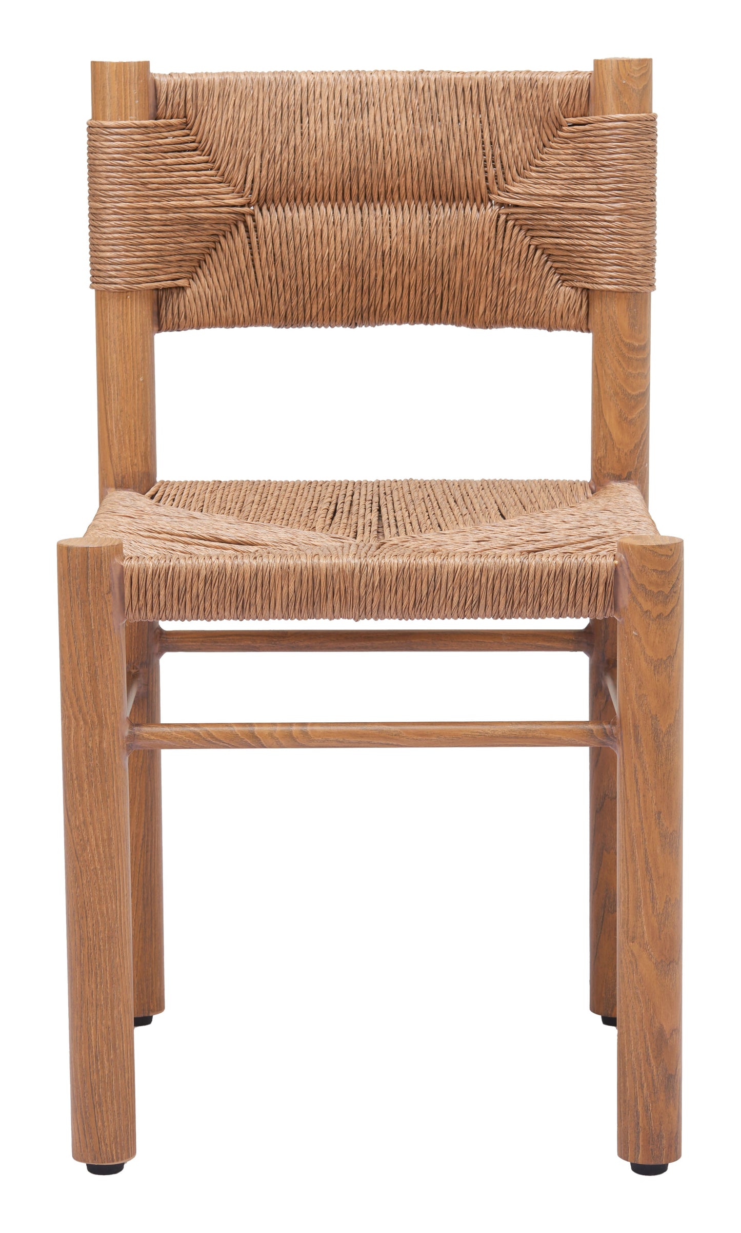 Iska Natural Outdoor Dining Chair (Set of 2) - Ornate Home