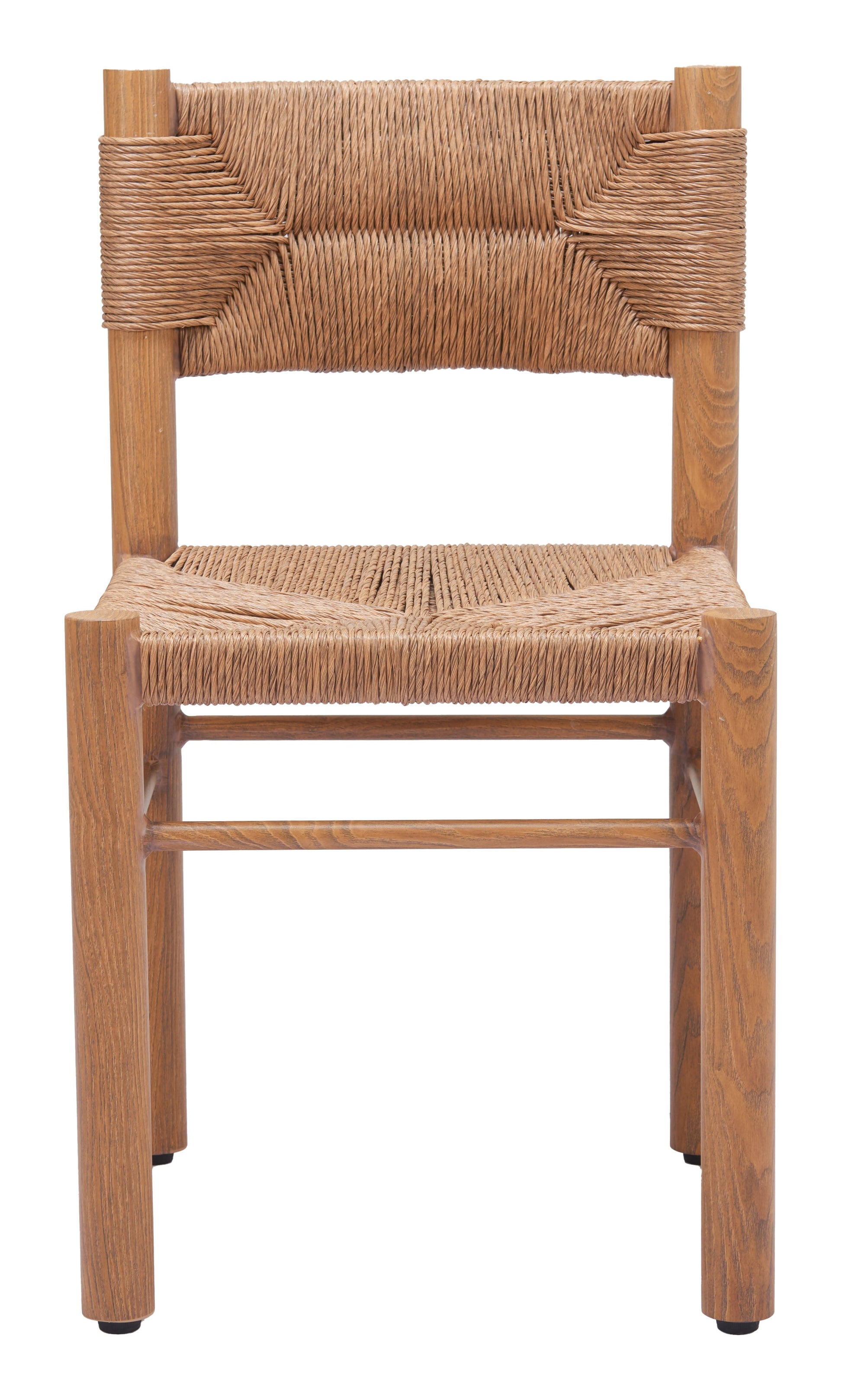 Iska Natural Outdoor Dining Chair (Set of 2) - Ornate Home