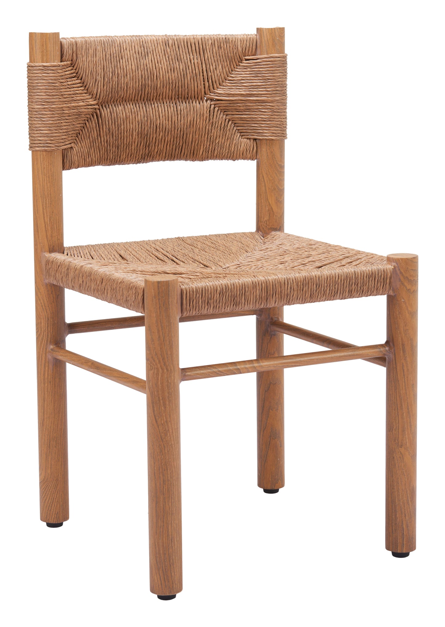 Iska Natural Outdoor Dining Chair (Set of 2) - Ornate Home