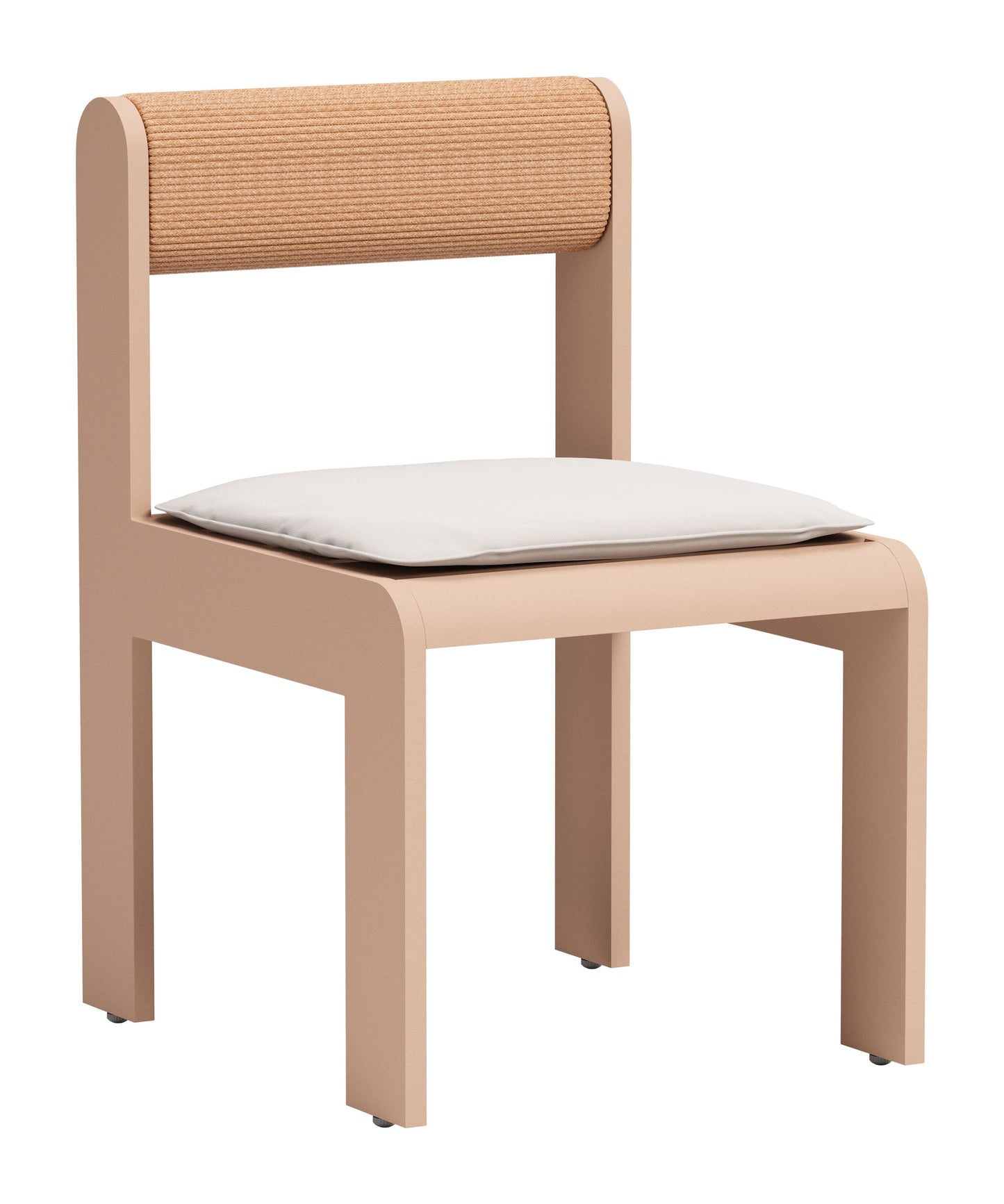 Island White Outdoor Dining Chair (Set of 2) - Ornate Home