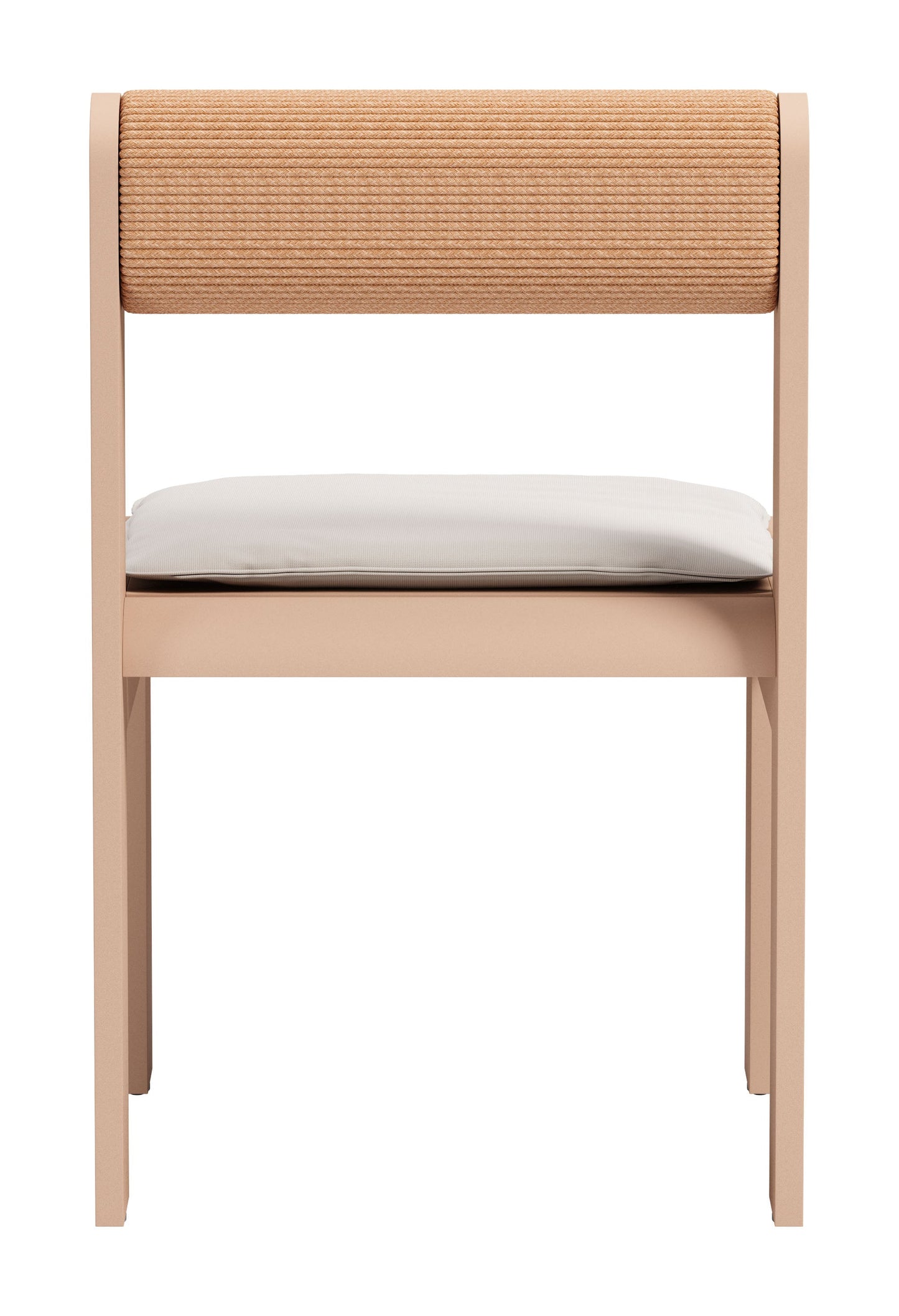 Island White Outdoor Dining Chair (Set of 2) - Ornate Home