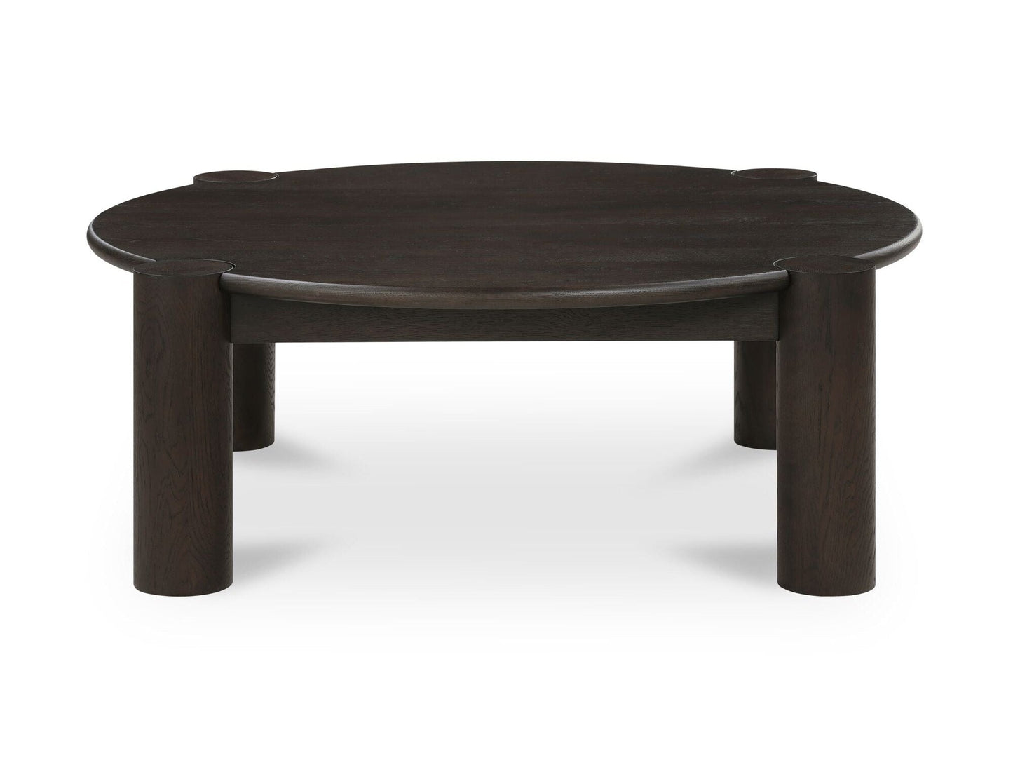 Jack Brushed Dark Brown Coffee Table - Ornate Home