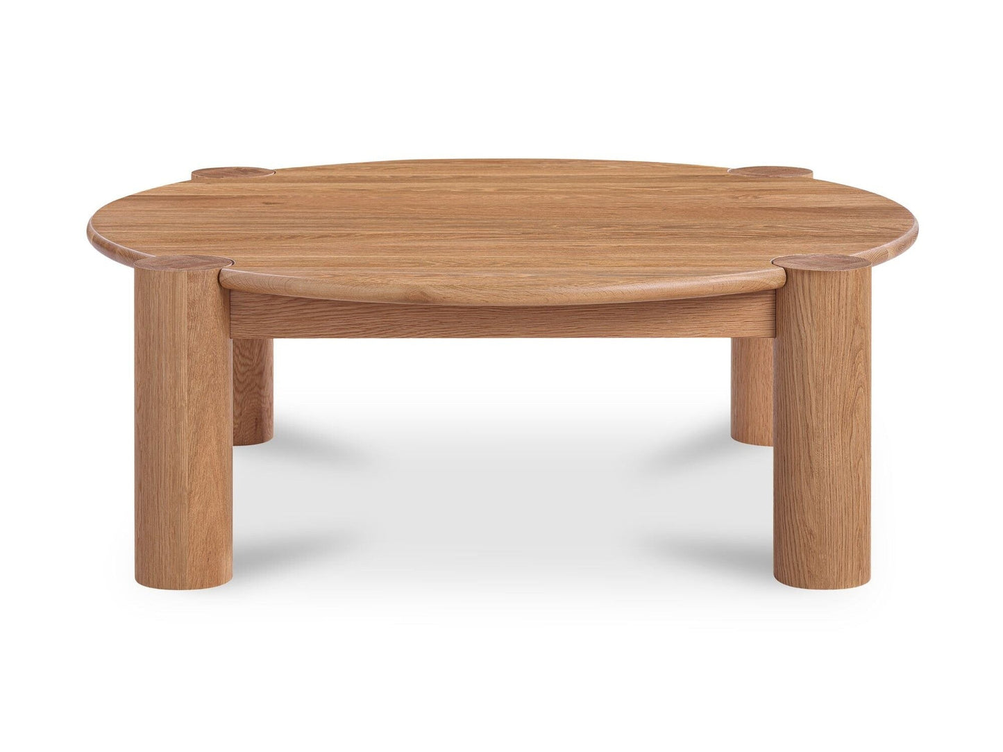 Jack Brushed Natural Oak Coffee Table - Ornate Home