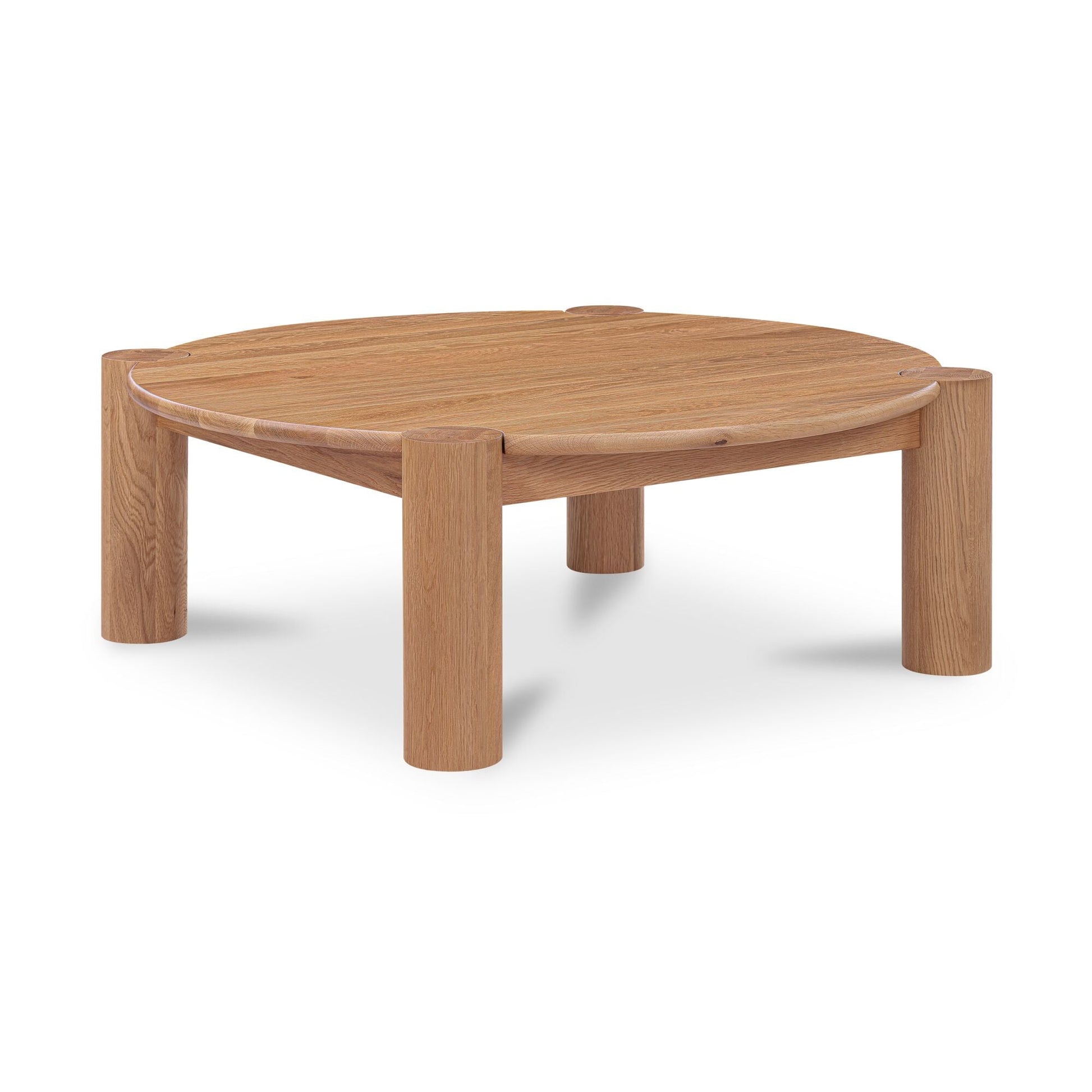 Jack Brushed Natural Oak Coffee Table - Ornate Home