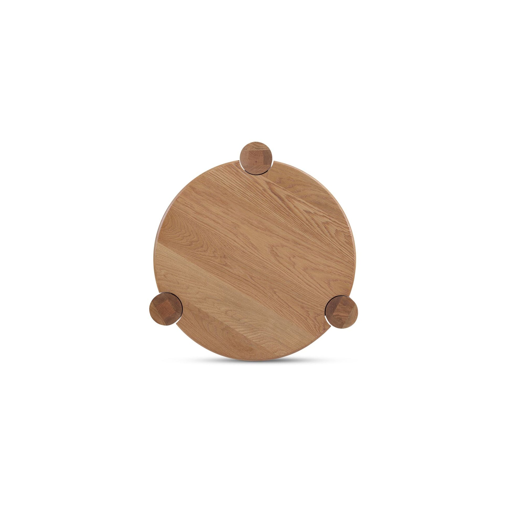 Jack Brushed Natural Oak Side Table - Ornate Home