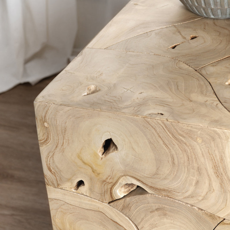 Jackson Tan End Table - Ornate Home