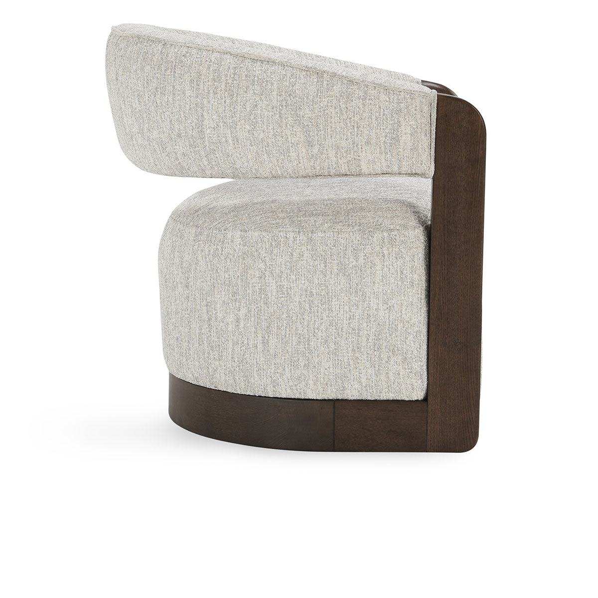 James Glacier Gray Swivel Accent Chair - Ornate Home