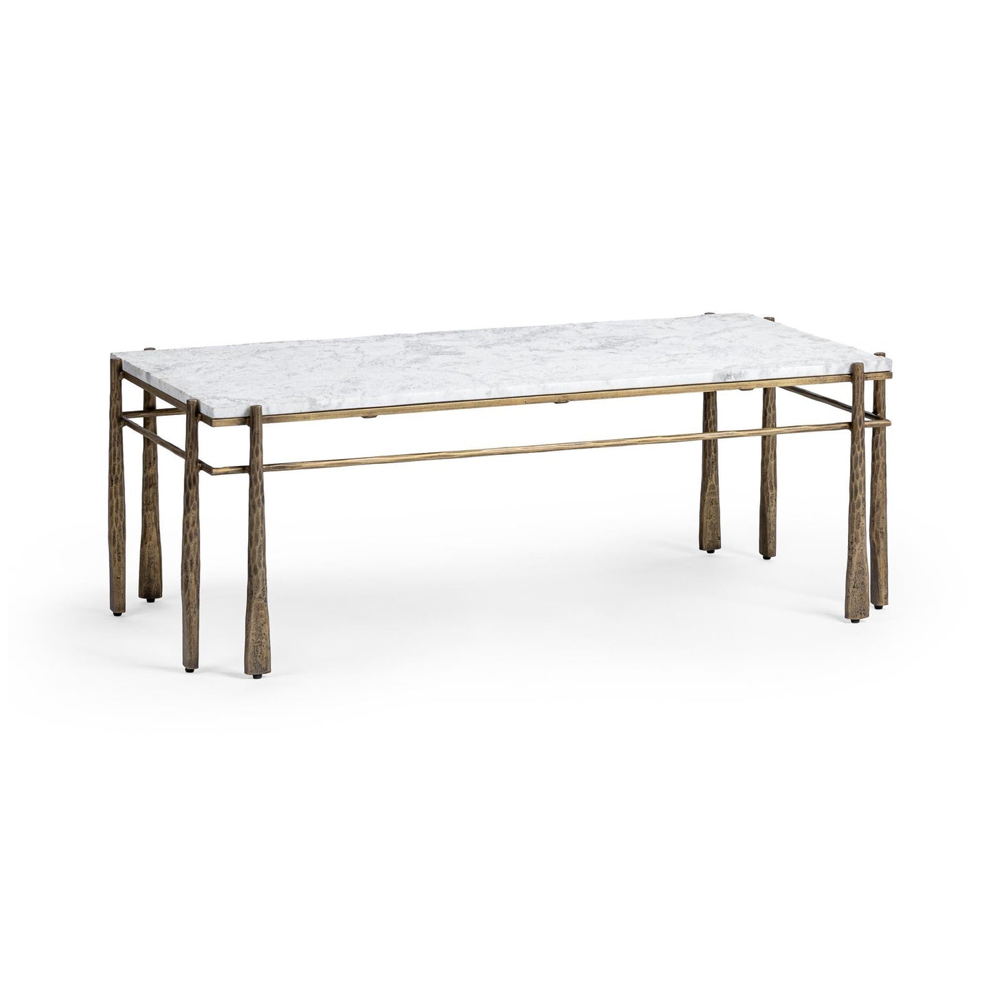 Jasmine Moonstone White Coffee Table - Ornate Home