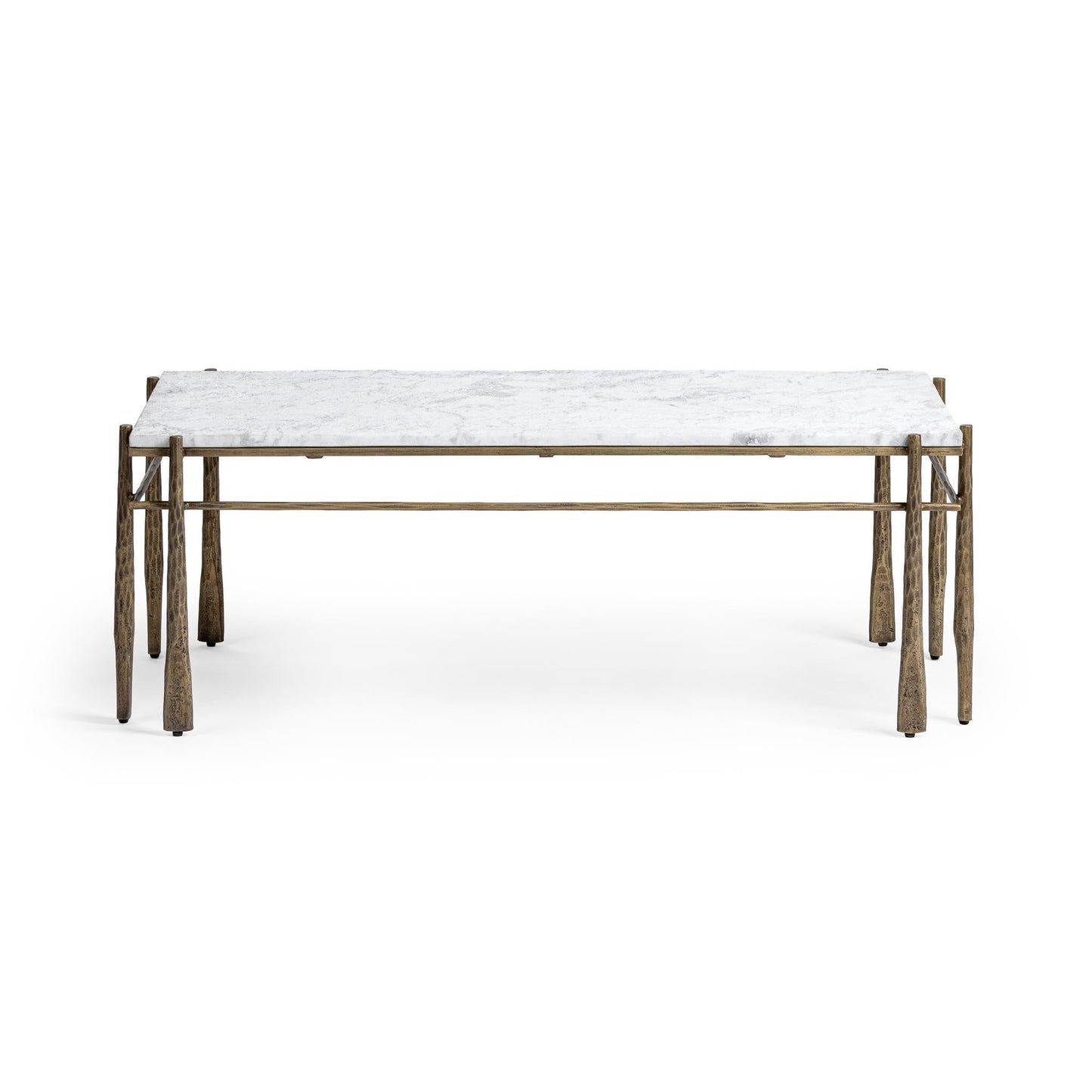 Jasmine Moonstone White Coffee Table - Ornate Home