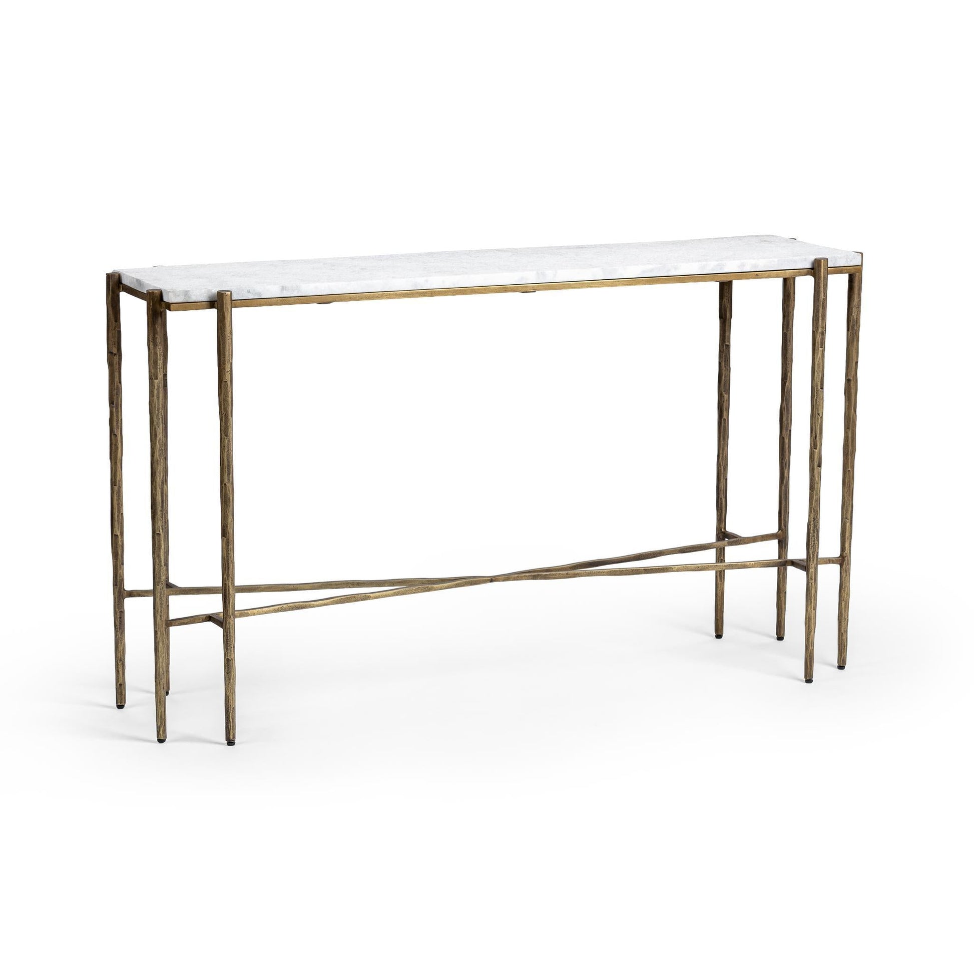 Jasmine Moonstone White Console Table - Ornate Home