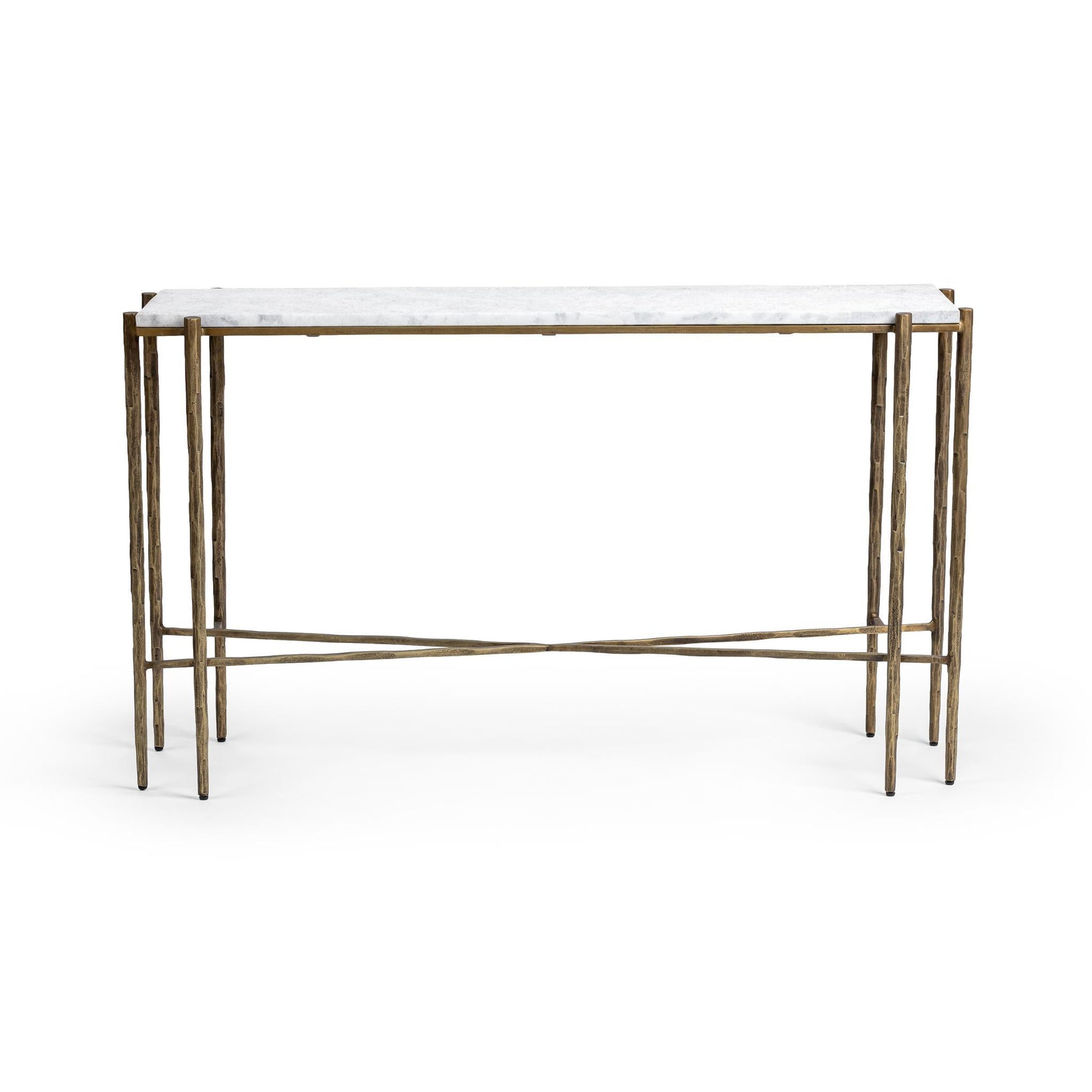 Jasmine Moonstone White Console Table - Ornate Home