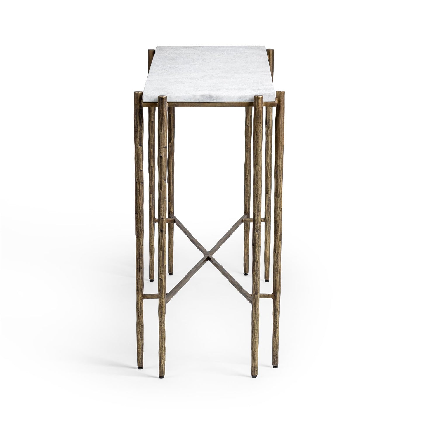 Jasmine Moonstone White Console Table - Ornate Home
