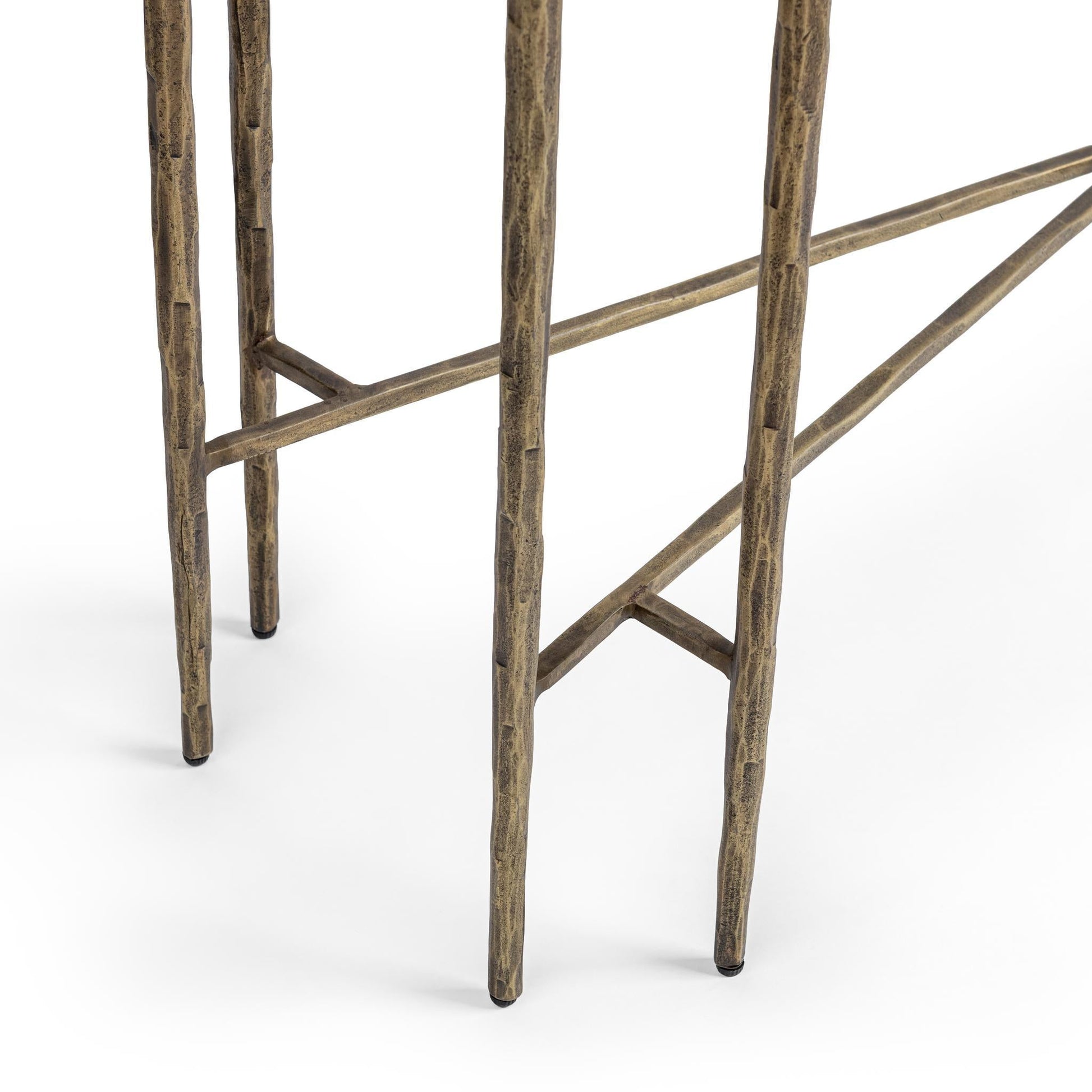 Jasmine Moonstone White Console Table - Ornate Home