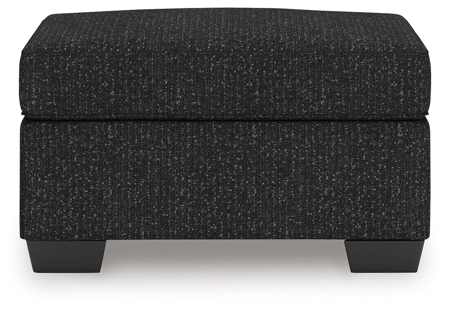 Jasmine Peaks Coal Ottoman- Viva Furn
