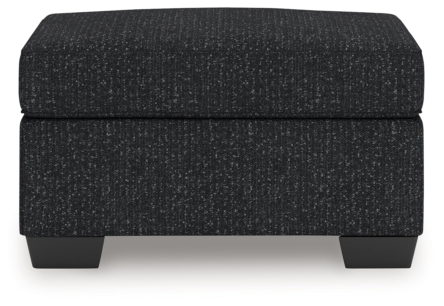 Jasmine Peaks Coal Ottoman- Viva Furn