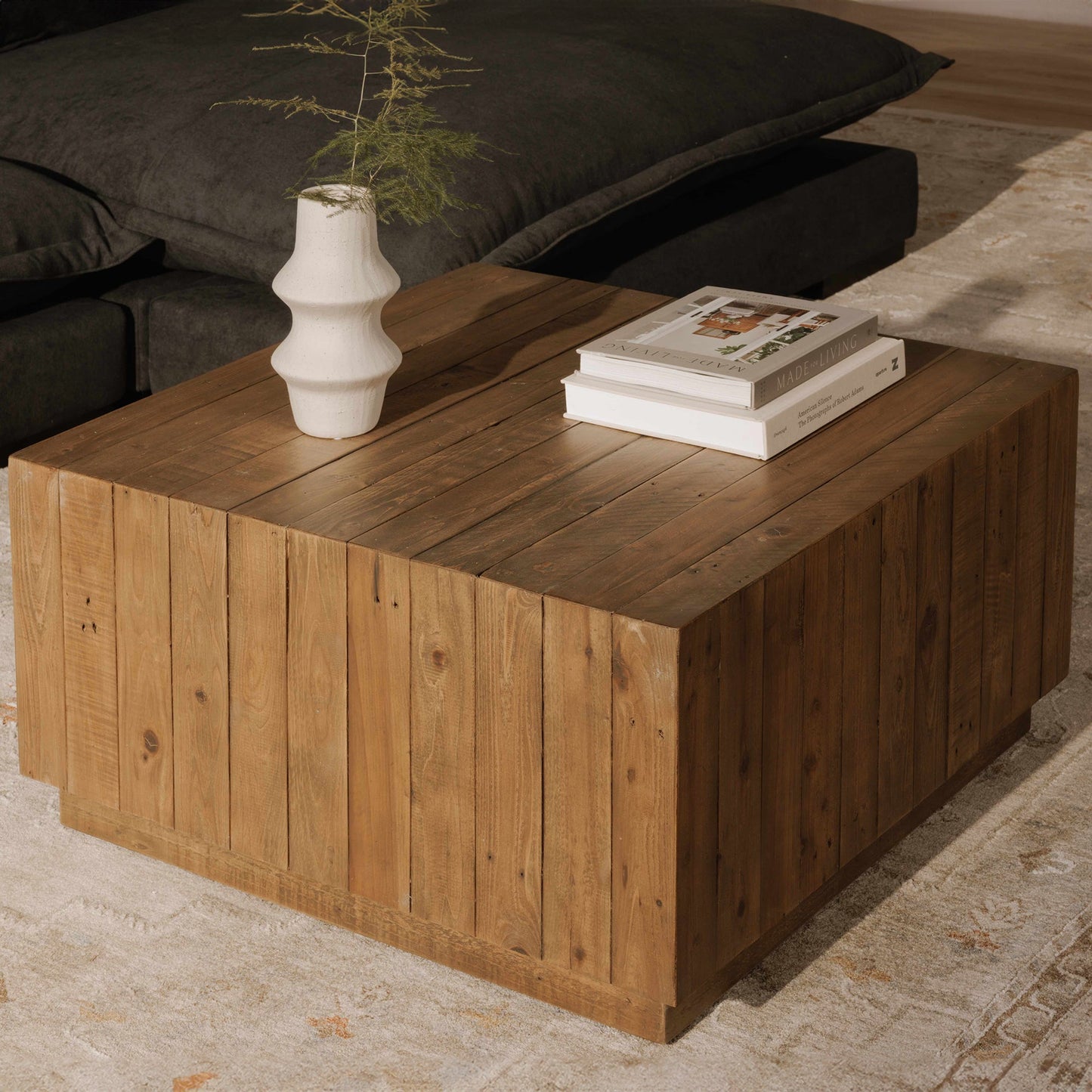 Jasper Natural Coffee Table - Ornate Home