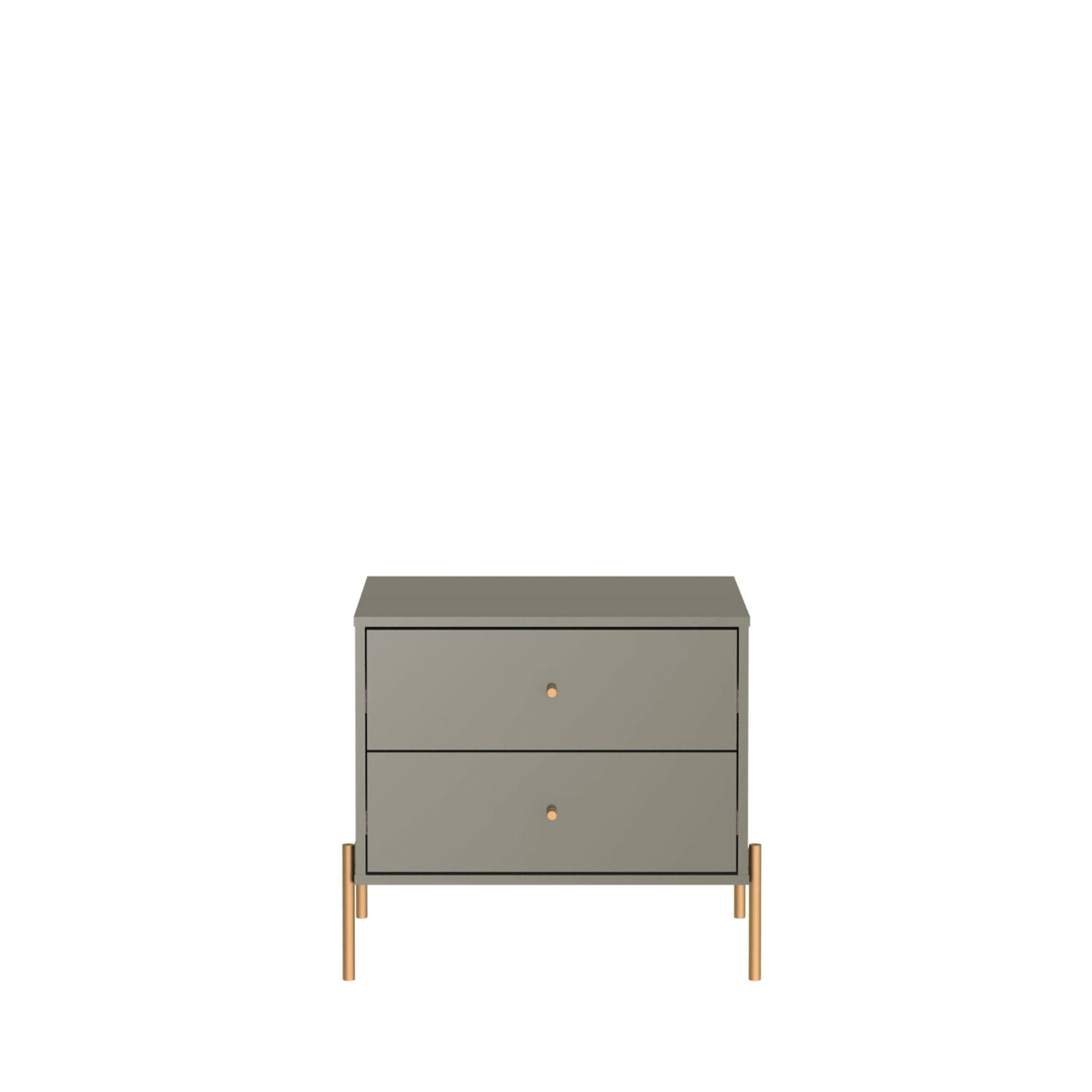 Jasper Nightstand in Grey (set of 2) - Ornate Home