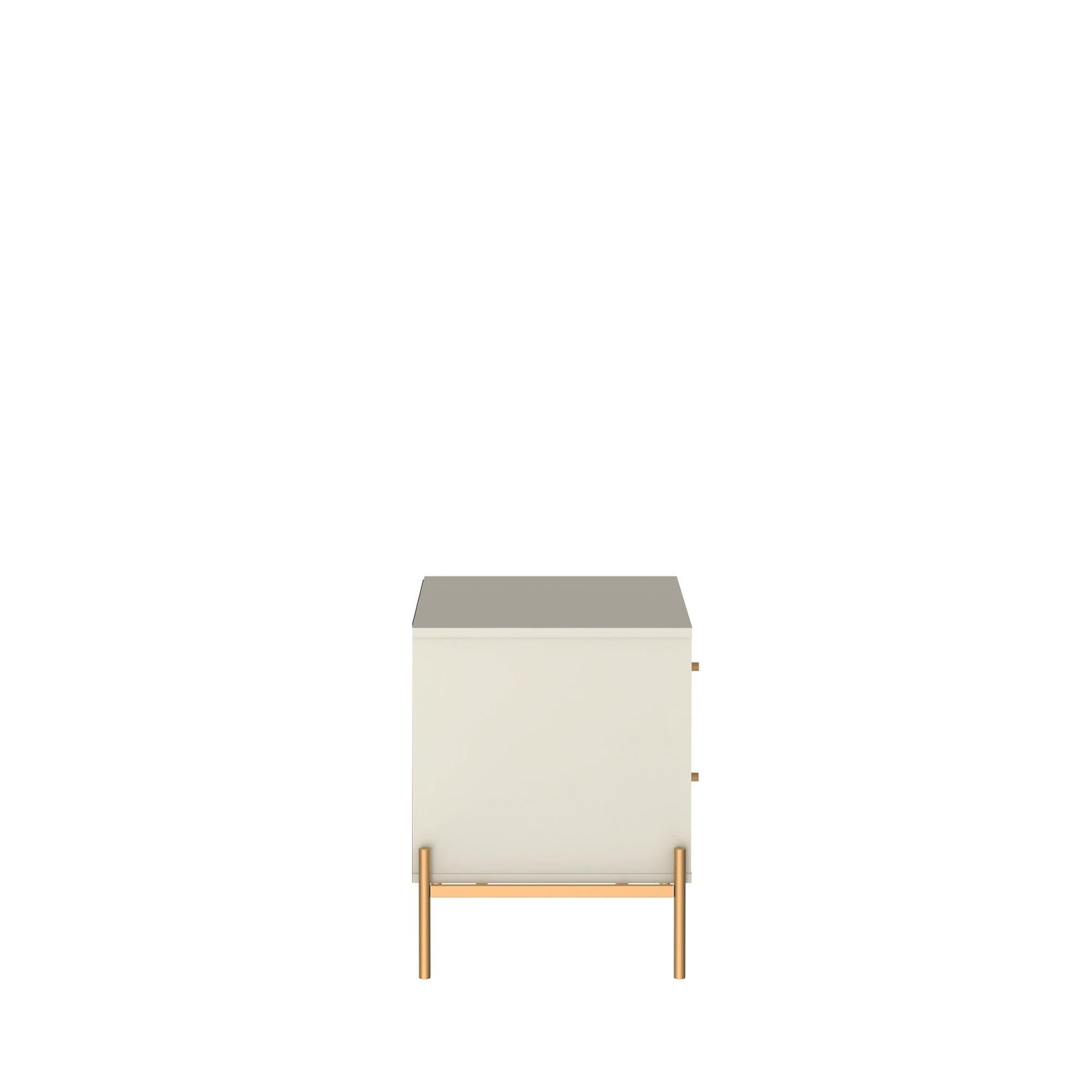 Jasper Nightstand in Off White (set of 2) - Ornate Home