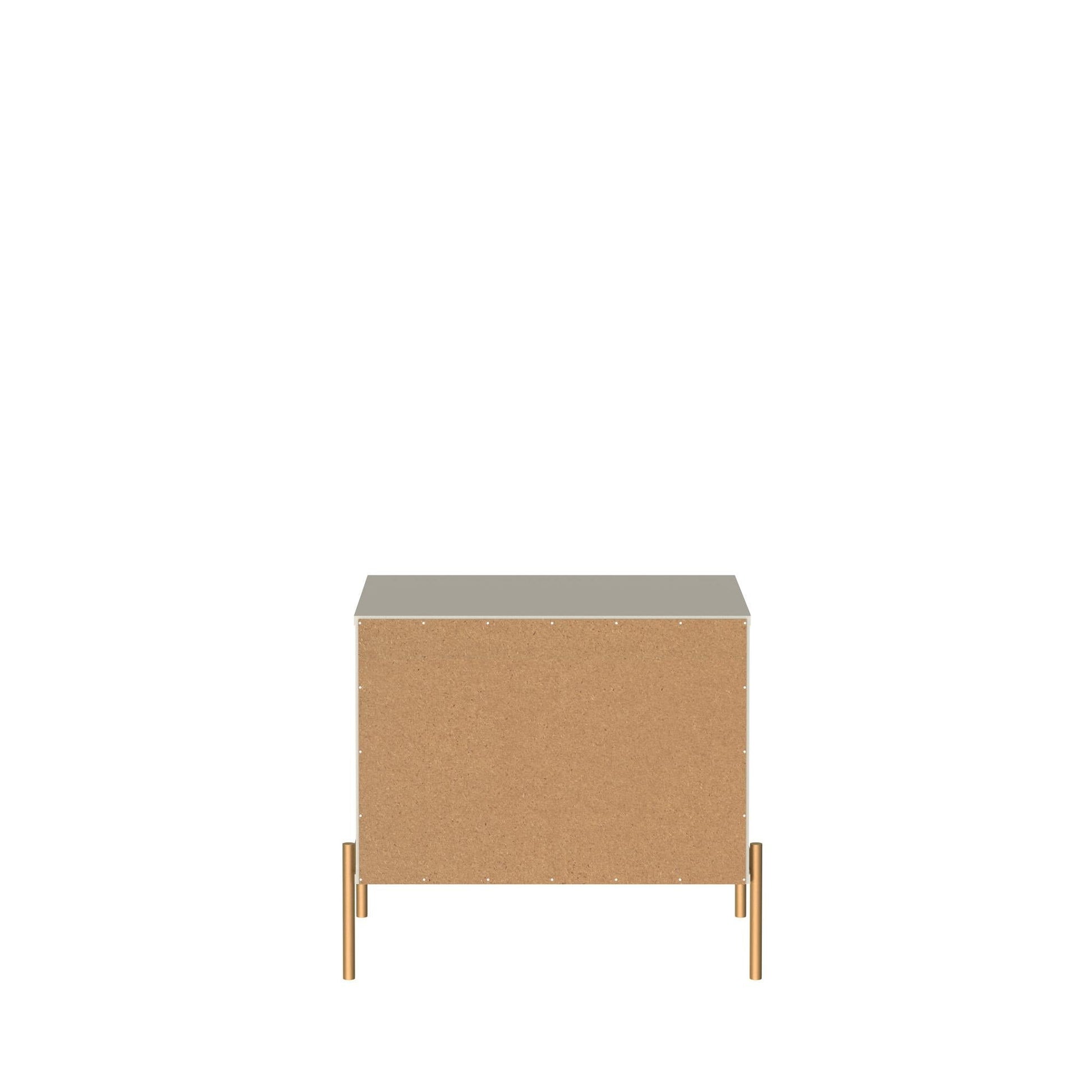Jasper Nightstand in Off White (set of 2) - Ornate Home