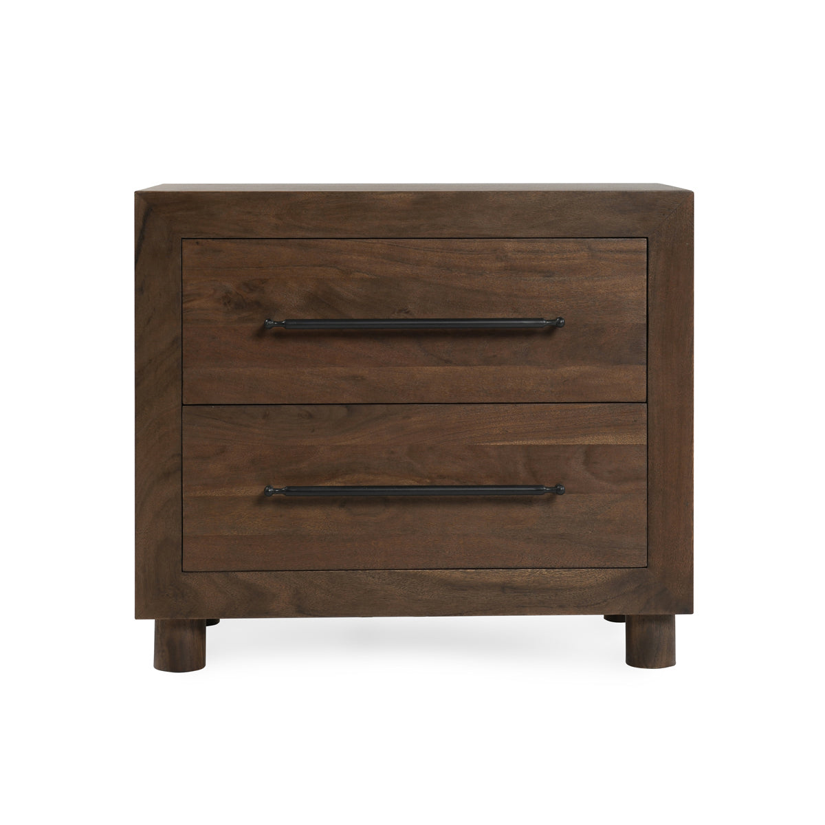 Jaxon Brown Nightstand - Ornate Home