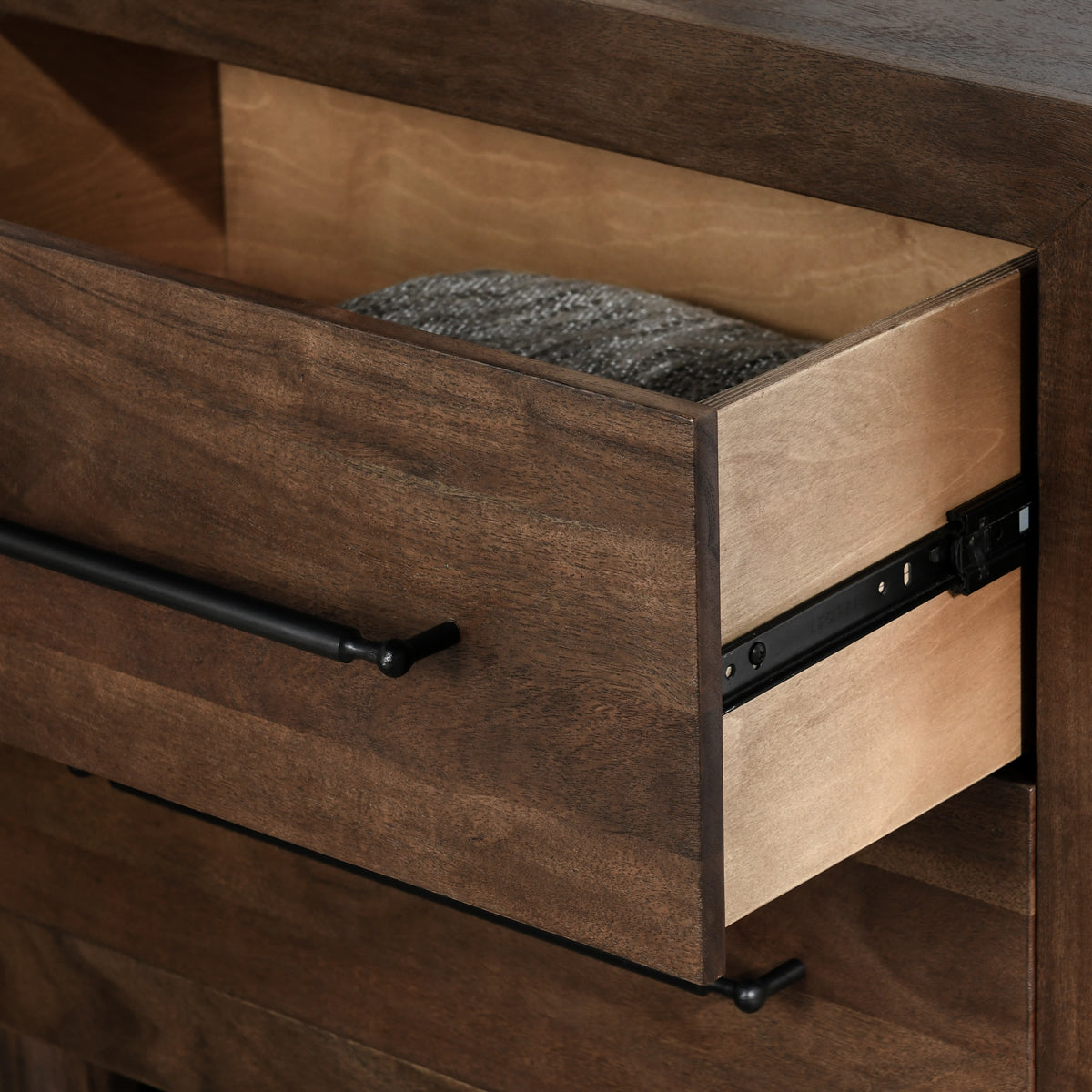 Jaxon Brown Nightstand - Ornate Home
