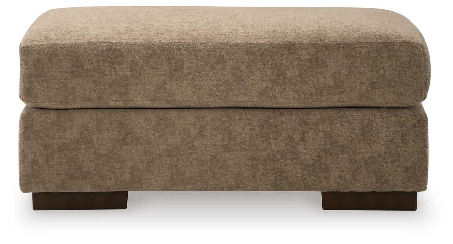 Jayne Park Pecan Ottoman- Viva Furn