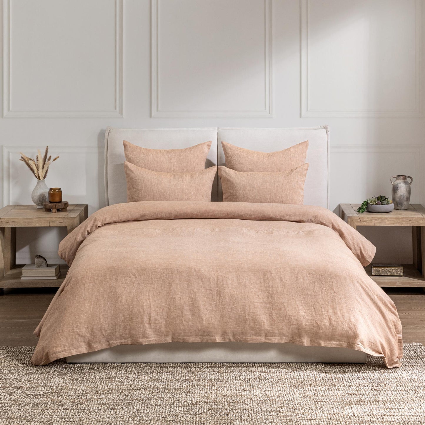 Jayson Clay Linen Cashmere Duvet Collection - Ornate Home