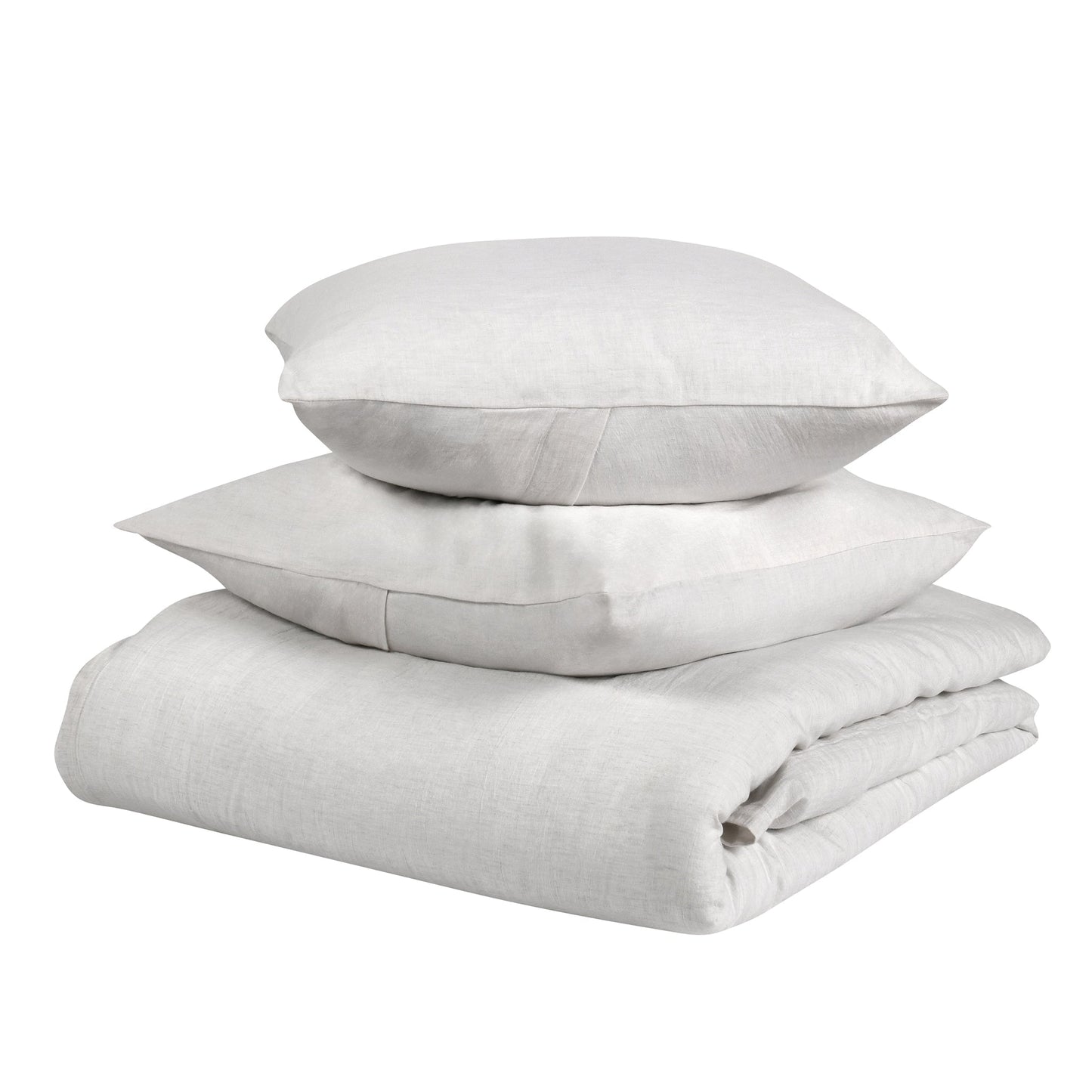 Jayson Quartz White Linen Cashmere Duvet Collection - Ornate Home