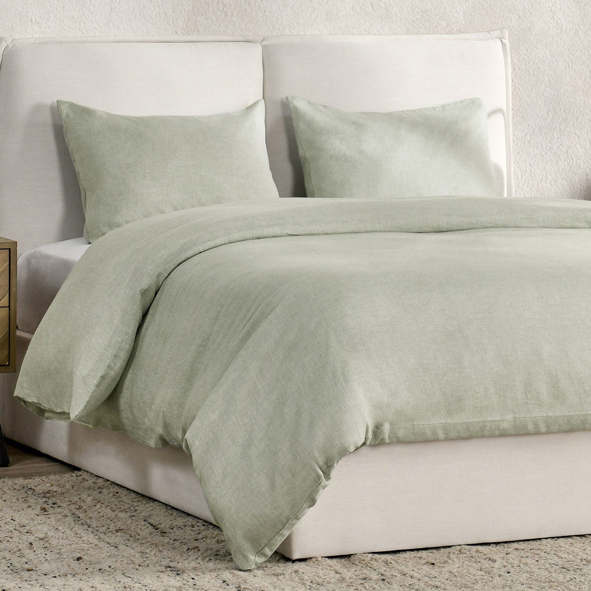 Jayson Sagebrush Linen Cashmere Duvet Collection - Ornate Home