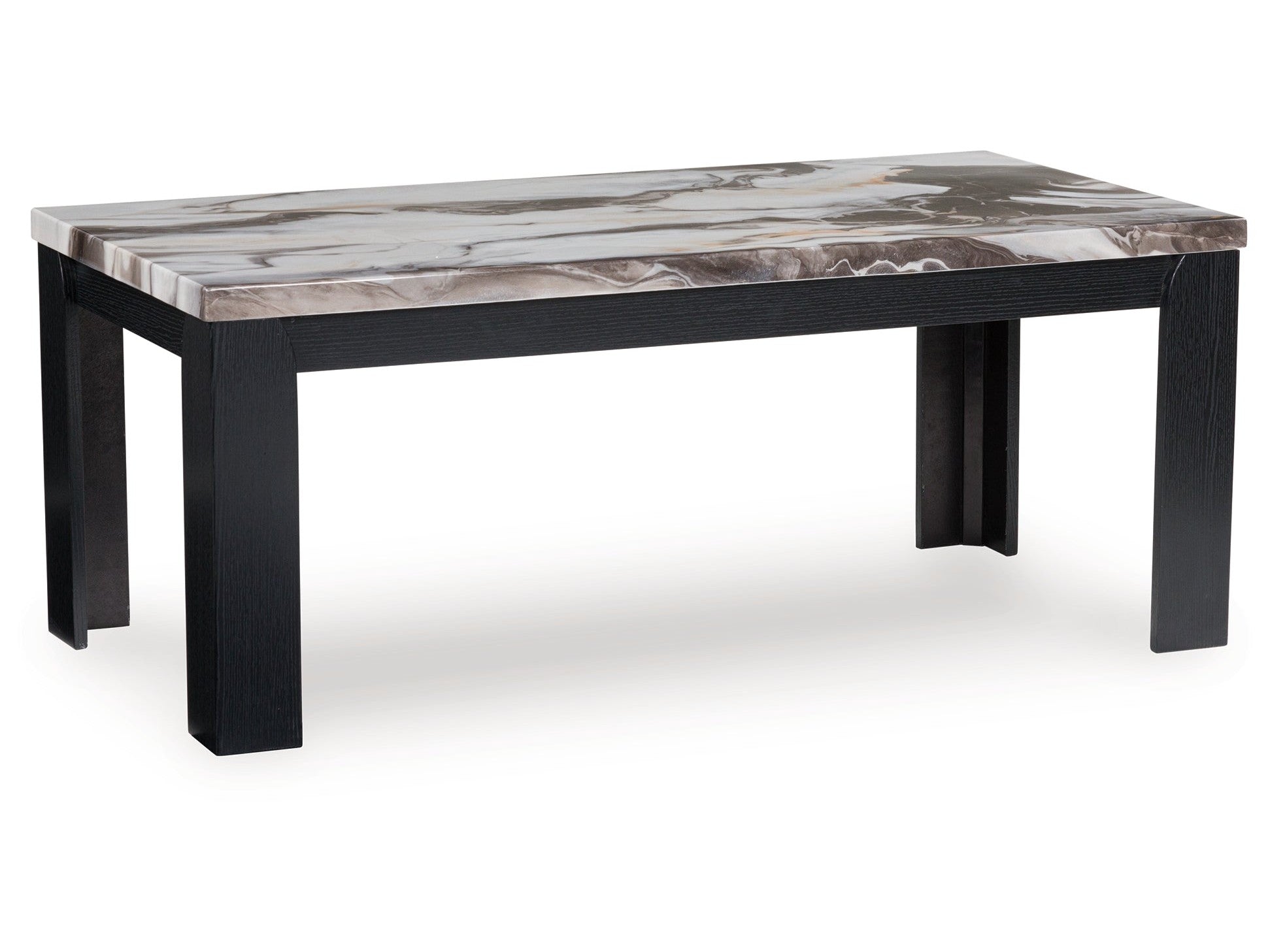Jazmore Dark Brown Occasional Table Set (Set of 3)- Viva Furn