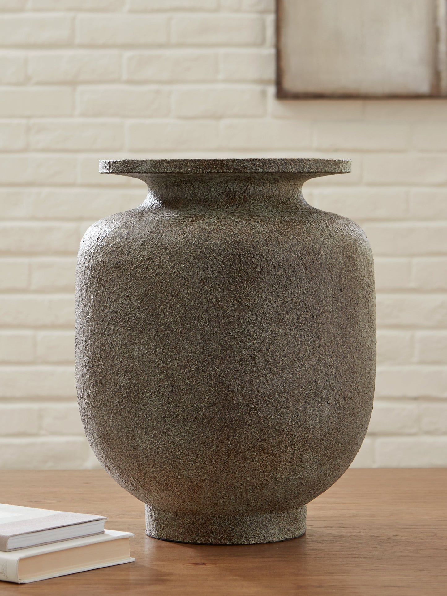 Jedwick Gray/Brown Vase- Viva Furn