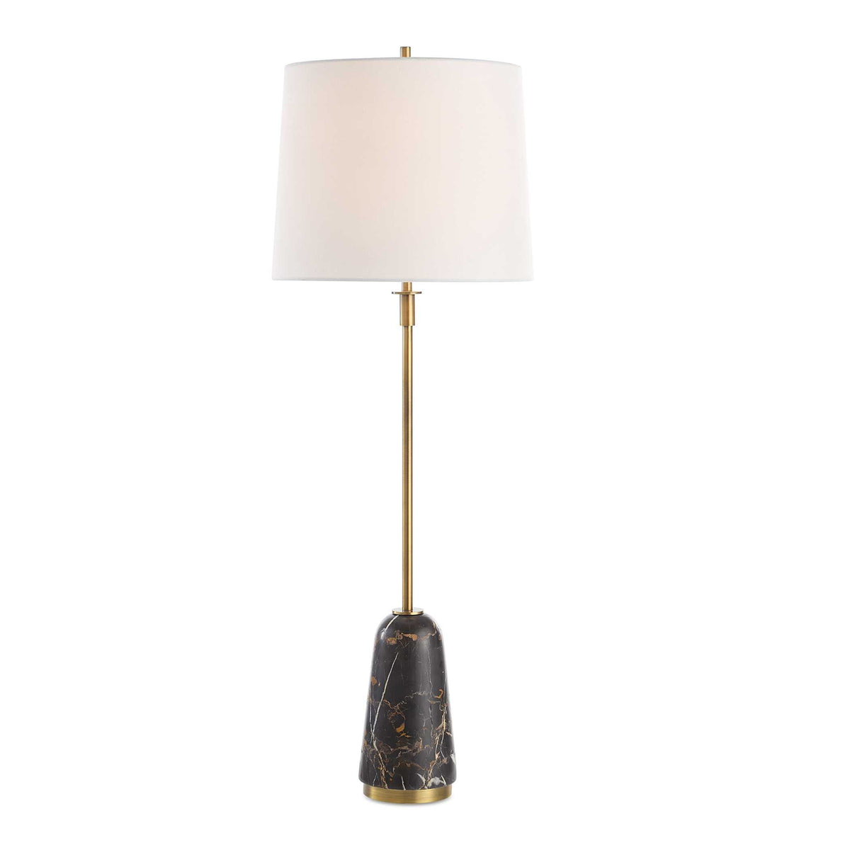 Jenson Black Marble Buffet Lamp - Ornate Home