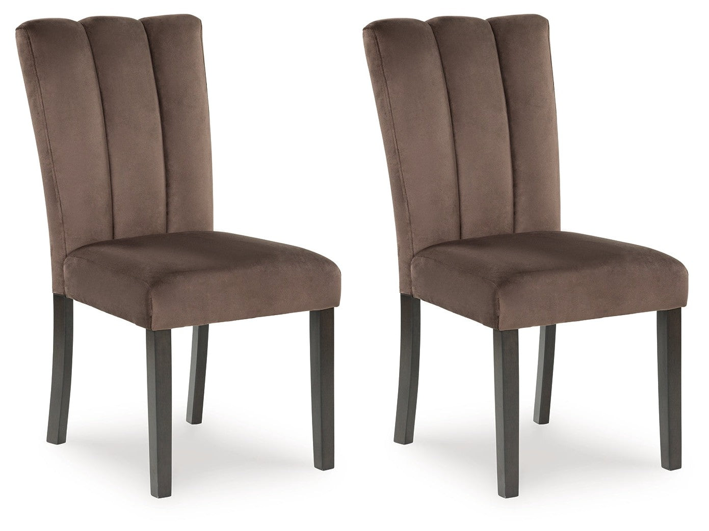 Jeshina Mocha Dining Chair (Set of 2)- Viva Furn