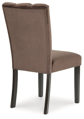 Jeshina Mocha Dining Side Chair (Set of 2)- Viva Furn