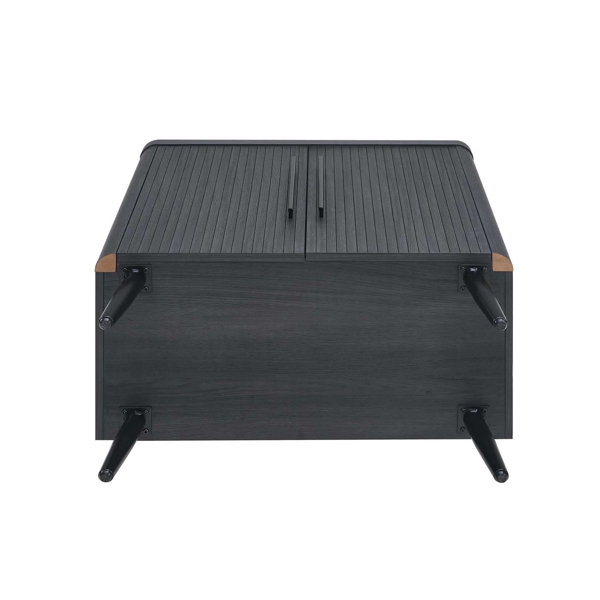 Jodie Accent Cabinet in Charcoal Grey - Ornate Home
