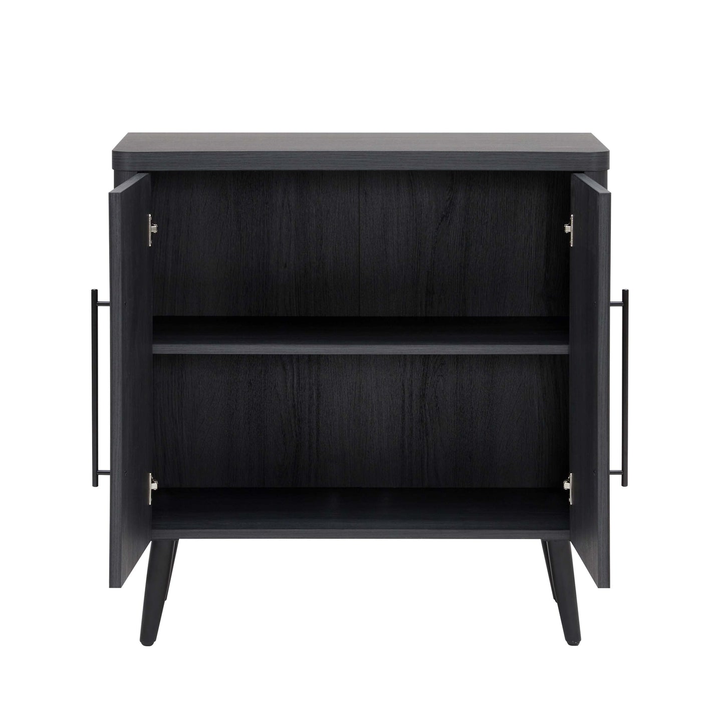 Jodie Accent Cabinet in Charcoal Grey - Ornate Home