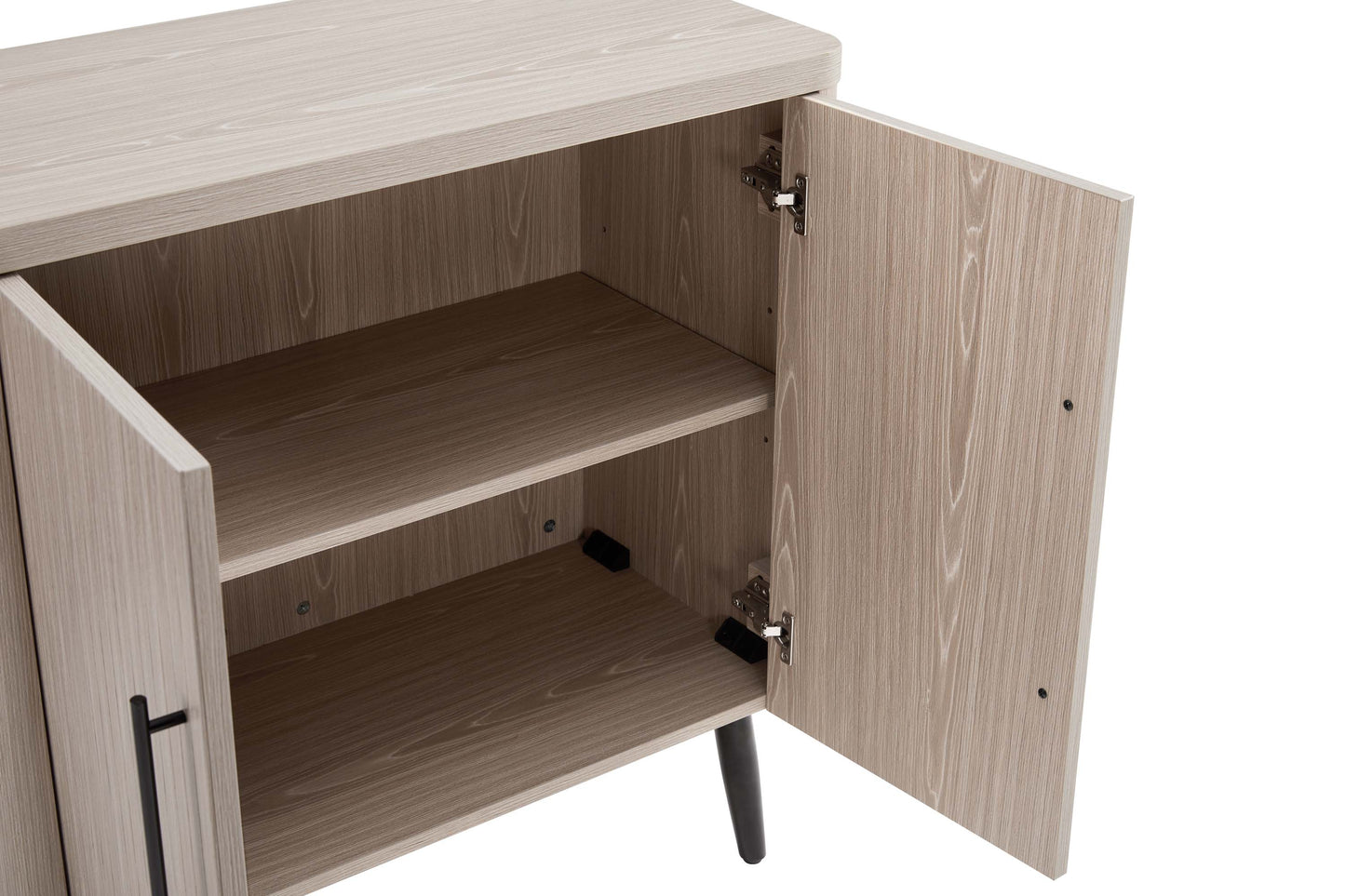 Jodie Accent Cabinet in Whitewashed Oak - Ornate Home